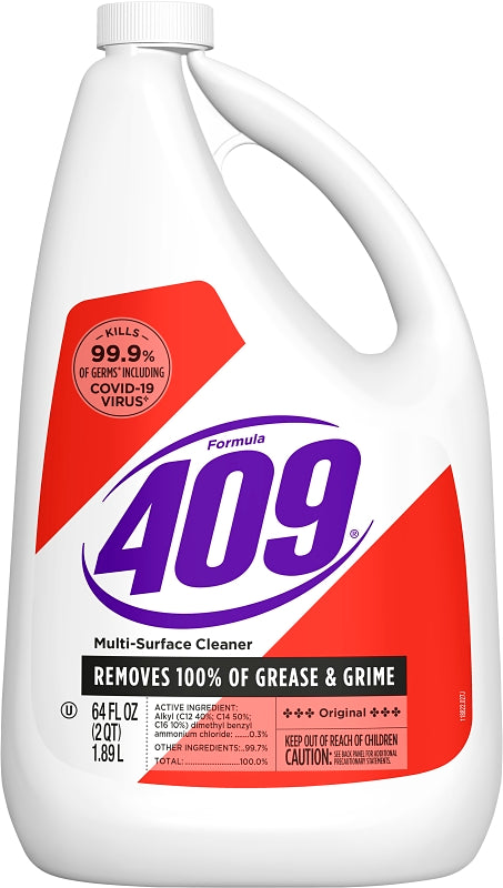 Clorox 00636 Cleaner, 64 oz Bottle, Liquid, Citrus, Floral, Clear