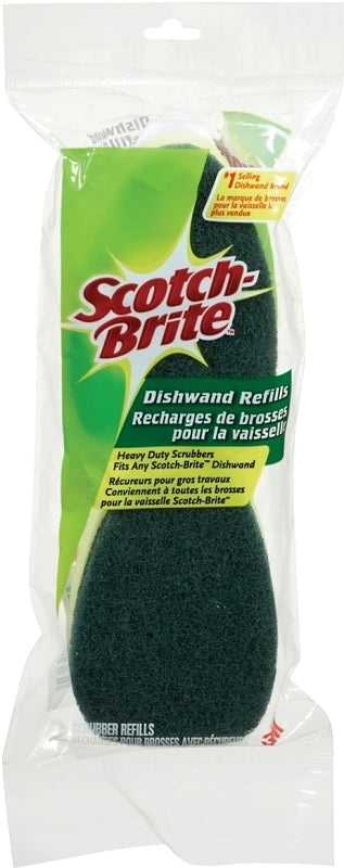 Scotch-Brite SB481-CA Dishwand Refill, Green/Yellow