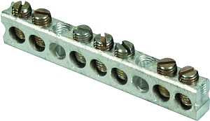 Square D PK9GTACP Ground Bar Kit, 9 -Terminal, Aluminum