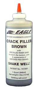 Eagle FBE Crack Filler, Brown/Gray/White, 1 qt, Squeeze Bottle