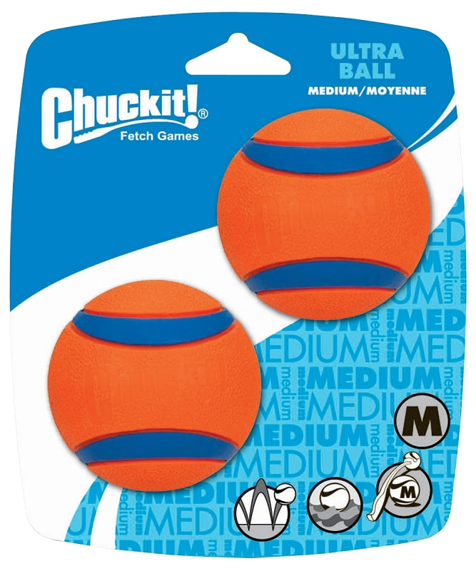 BALL CHUCKIT ULTRA 2PK MED