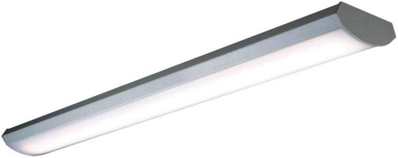 Metalux WPLD Series 4WPLD3130R9 Linear Wraparound Fixture, 0.31 A, 120 V, 37 W, LED Lamp, 3000 Lumens