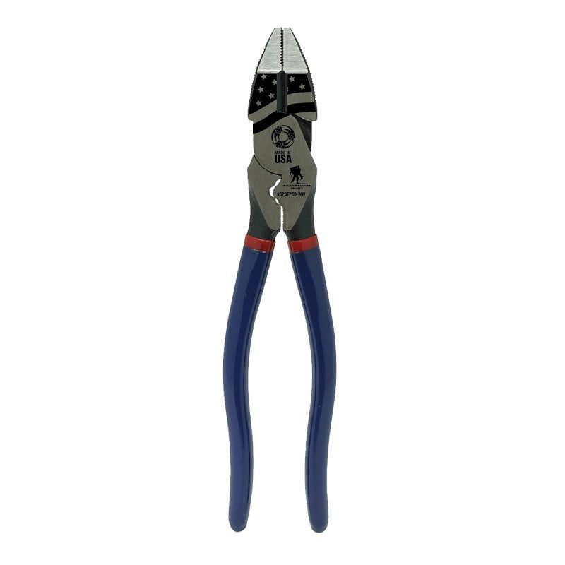 Southwire 64807340 High-Leverage Side Cutting Plier, 9 in OAL