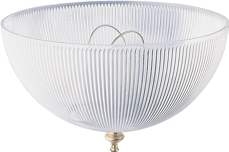 Westinghouse 8149300 Light Shade, Dome, Acrylic, Clear