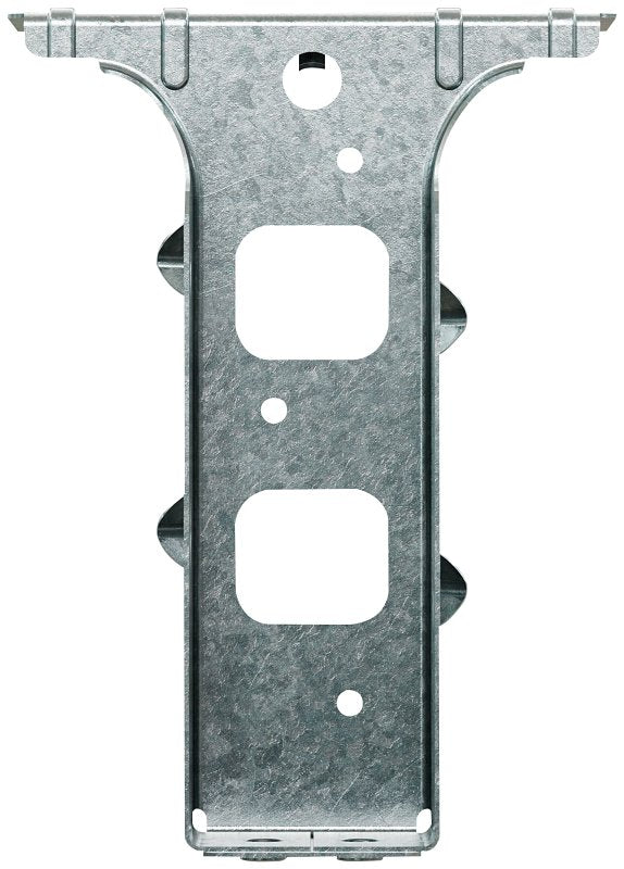 Simpson Strong-Tie PF PF26B Post Frame Hanger, 5-3/8 in H, 1-1/4 in D, 1-9/16 in W, 2 x 6 in, Steel