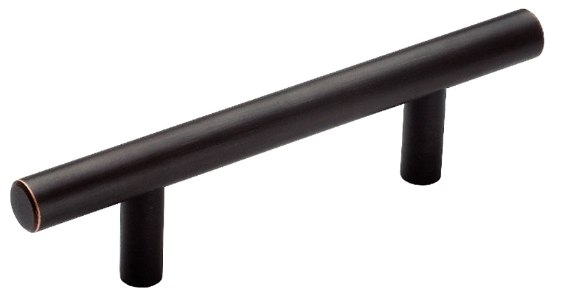 Amerock 5PK40515ORB Cabinet Pull, 5-3/8 in L Handle, Carbon Steel, Oil-Rubbed Bronze