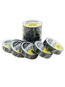 Revelation 1630 Electrical Tape, 66 ft L, 3/4 in W, PVC Backing, Black