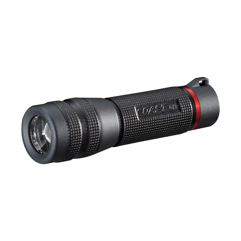 Coast GX Series GX10 Waterproof Rechargeable Dual Power Flashlight, AAA Battery, Flood, Spot Beam