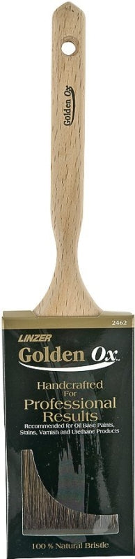 Linzer WC 2462-2 Paint Brush, 2 in W, 2-1/2 in L Bristle, China Bristle, Flat Sash Handle