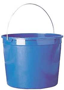 ENCORE Plastics 1044370 Paint Pail with Handle, 2.5 qt, Plastic, Blue