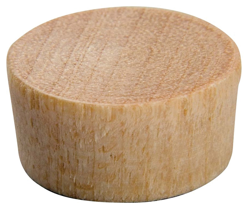 Waddell 8300.31 OAK CS Screw Hole Plug, Hardwood