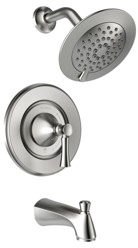 American Standard Chancellor 7022502.295 Tub and Shower Valve Trim Kit, Multi-Function Showerhead, 1.8 gpm Showerhead