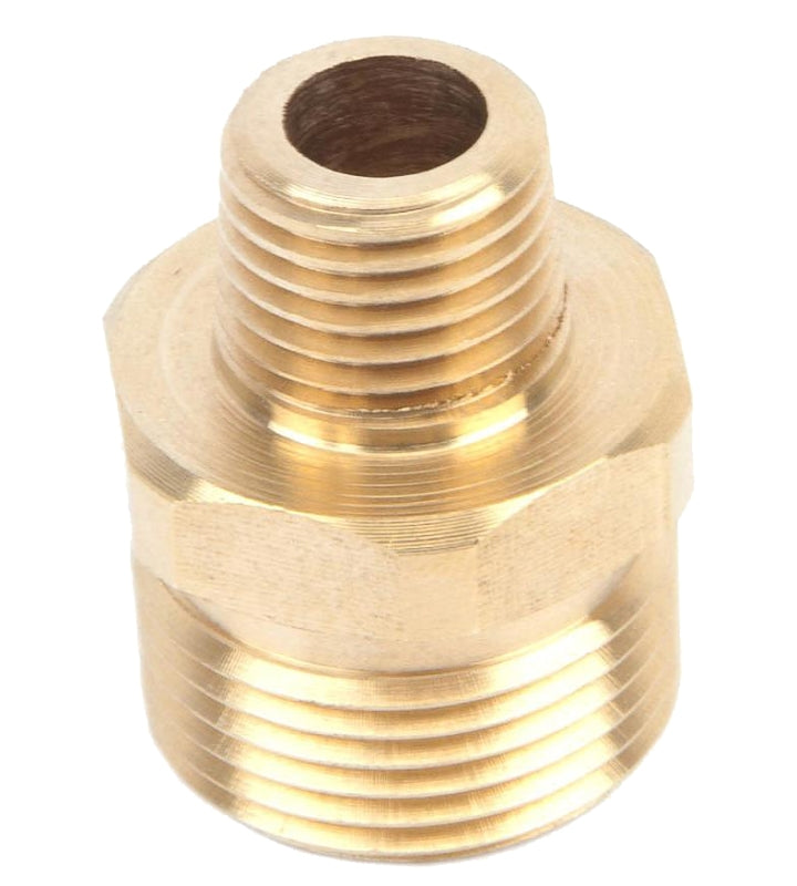 Forney 75115 Screw Nipple, M22 x 1/4 in Connection, Male x MNPT