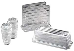 00202 BUTTER DISH CRYSTAL