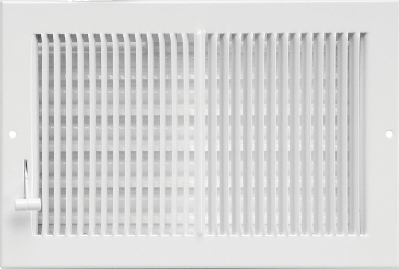 Imperial RG0299 Multi-Shutter Register, 7-1/4 in L, 13-1/4 in W, Steel, White