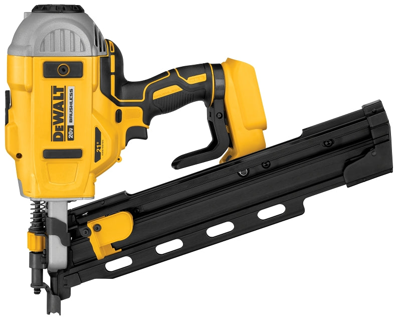 DeWALT DCN21PLB Framing Nailer, Tool Only, 20 V, 49 Magazine, 21 deg Collation, Plastic Collation, 0.0148 in Nail