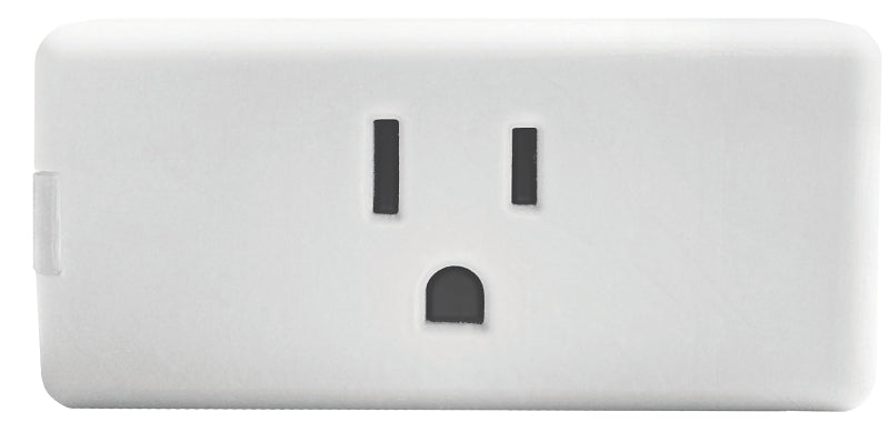 Leviton D215P-R02-1RW Mini Plug In Switch, 15 A, 120 VAC, Wireless, White