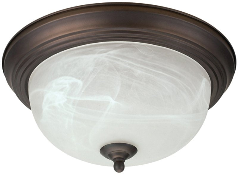 Canarm IFM41313 Ceiling Light Fixture, 2-Lamp, Oil-Rubbed Bronze Fixture