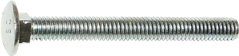 Midwest Fastener 01158 Carriage Bolt, 1/2-13 in Thread, NC Thread, 12 in OAL, Zinc, 2 Grade