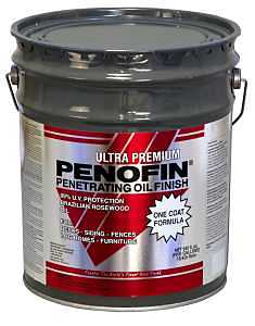 Penofin F3MTR5G Wood Stain, Transparent Redwood, Liquid, 5 gal