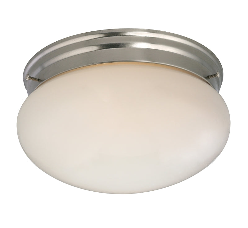 Boston Harbor Two Light Round Ceiling Fixture, 120 V, 60 W, 2-Lamp, A19 or CFL Lamp