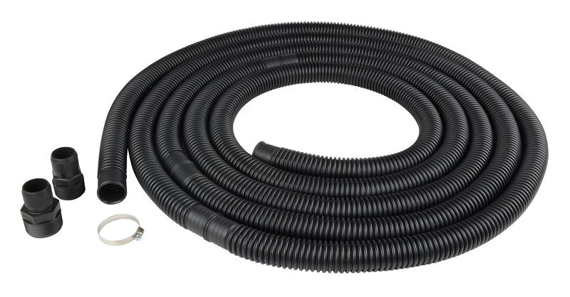 Eco-Flo HOSE 125 Discharge Hose Kit, Polyethylene, Black