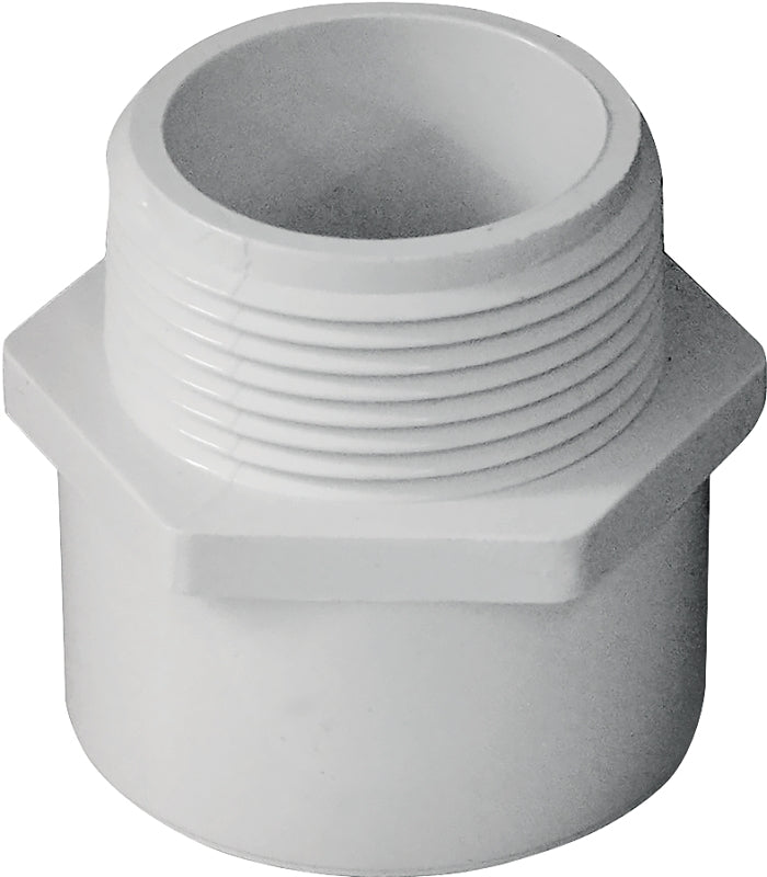 IPEX 435605 Pipe Adapter, 1-1/4 in, Socket x MPT, PVC, SCH 40 Schedule