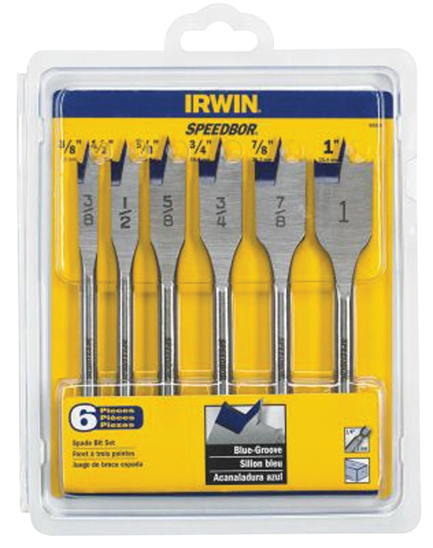 88886 6 PCE. IRWIN SET WOODBIT