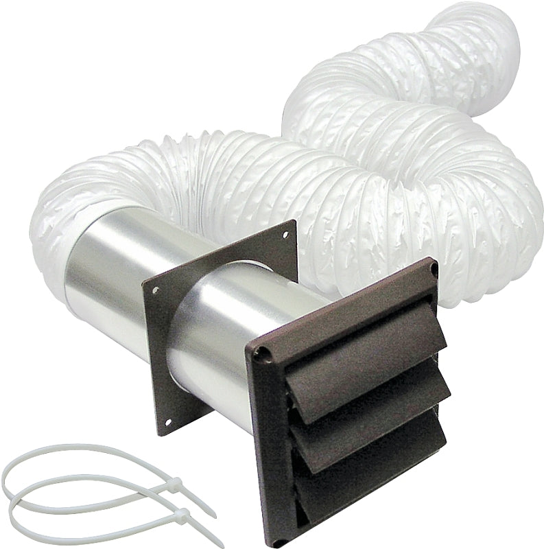 266B BRWN LOUV VENT KIT 4X8
