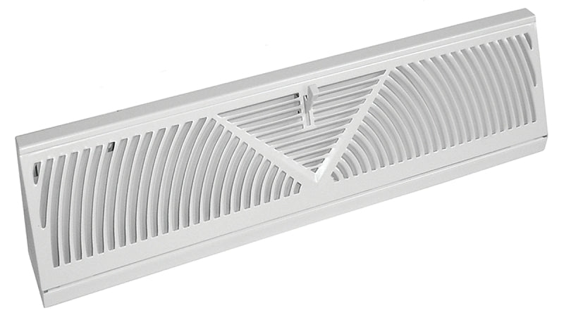 RG1627-A 18 WHT BASEBOARD REG