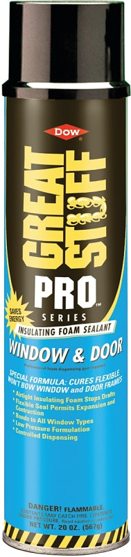 Great Stuff 197711 Foam Sealant, Yellow, 20 oz, Can