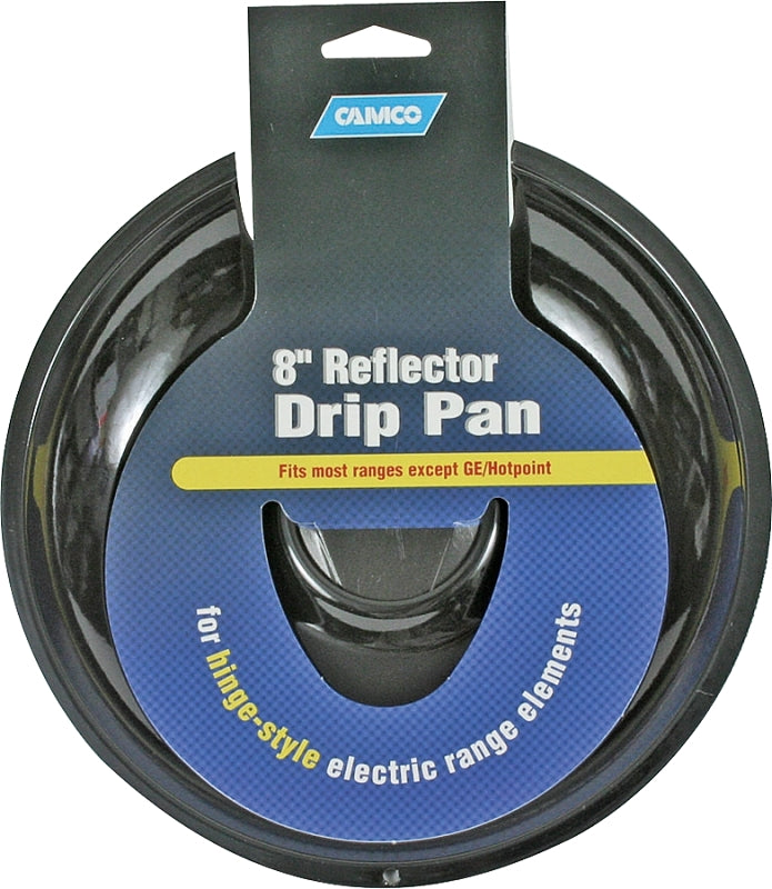 Camco 00473 Drip Pan, 8 in Dia