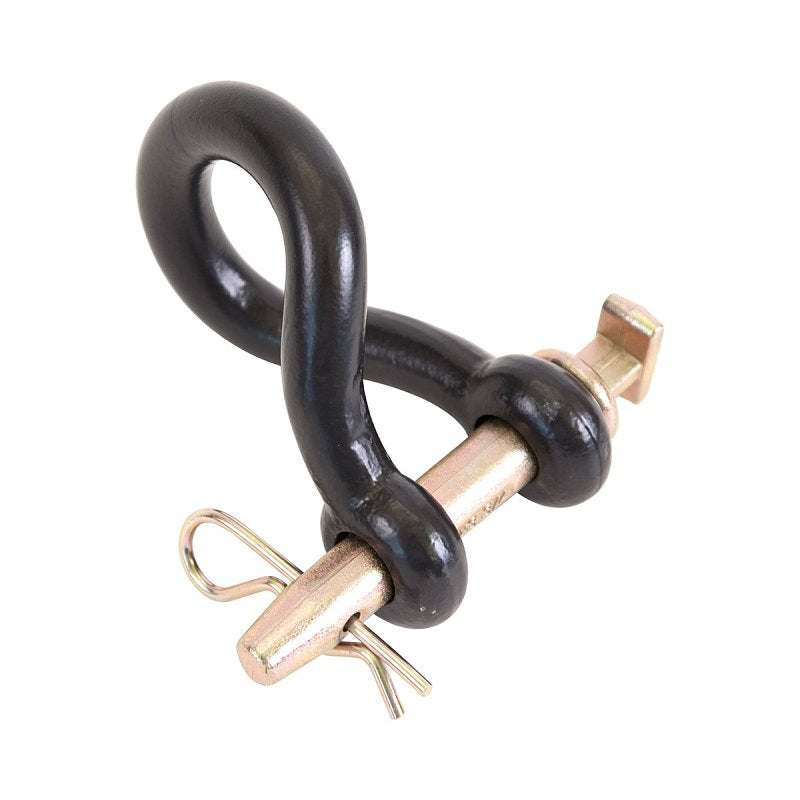 Koch 4004563/M8290 Twist Tractor Clevis, 15/16 in, 20000 lb Working Load, 4-1/4 in L Usable, Powder-Coated