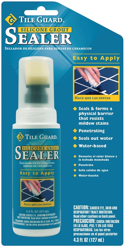 Homax 9320 Grout Sealer, Liquid, Semi-Clear, 4.3 oz, Bottle