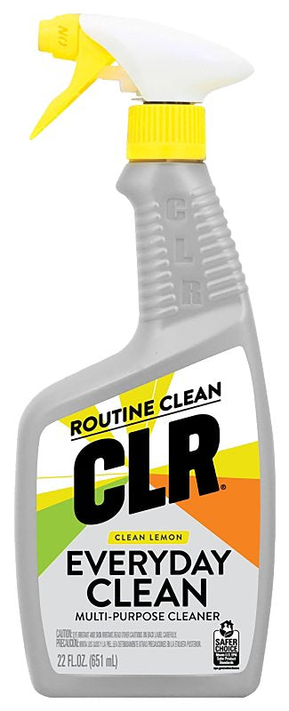 CLR EC22-CL All-Purpose Cleaner, 22 fl-oz, Clean Lemon