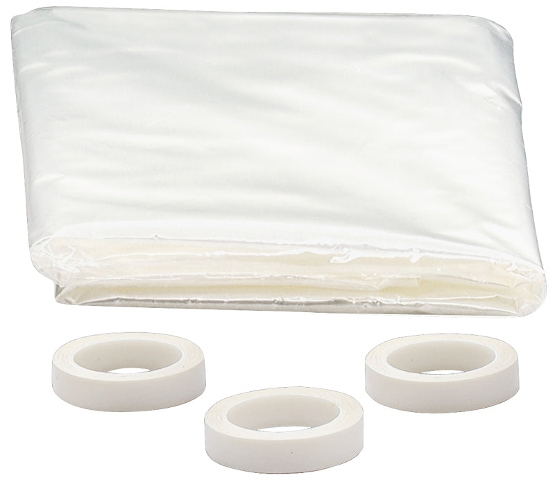 M-D 04200 Window Insulation Kit, 62 in W, Clear