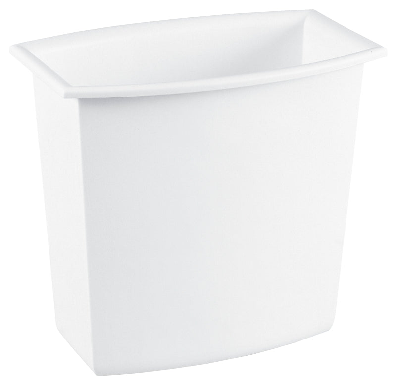 Sterilite 10198012 Wastebasket, 2.5 gal, White