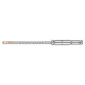DeWALT DW5420 Hammer Drill Bit, 1/4 in Dia, 12 in OAL, Helix Flute, 4-Flute, 25/64 in Dia Shank, SDS Plus Shank