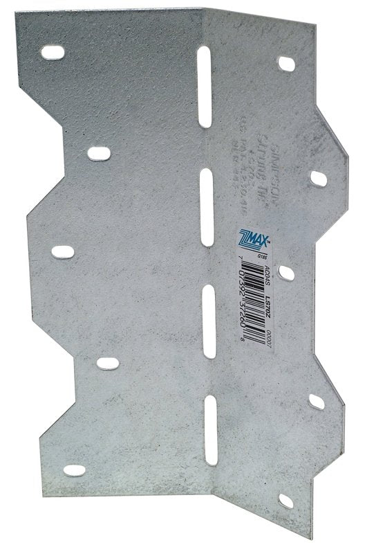 Simpson Strong-Tie LS LS70Z Skewable Angle, 6-3/8 in H, Steel, ZMAX