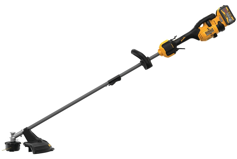 DeWALT DCST972X1 Brushless String Trimmer Kit, Battery Included, 3 Ah, 60 V, Lithium-Ion, 0.08 in Dia Line