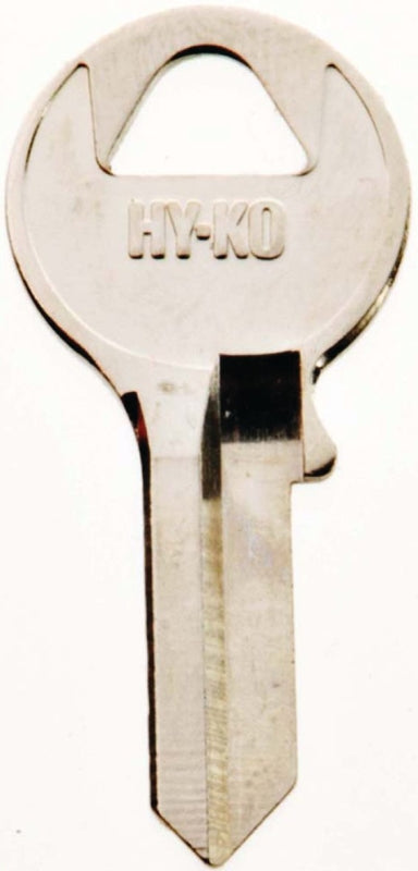 Hy-Ko 11010VR5 Key Blank, Brass, Nickel, For: Viro Cabinet, House Locks and Padlocks
