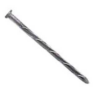 ProFIT 0010155 Deck Nail, 8D, 2-1/2 in L, Steel, Hot-Dipped Galvanized, Flat Head, Spiral Shank, 5 lb