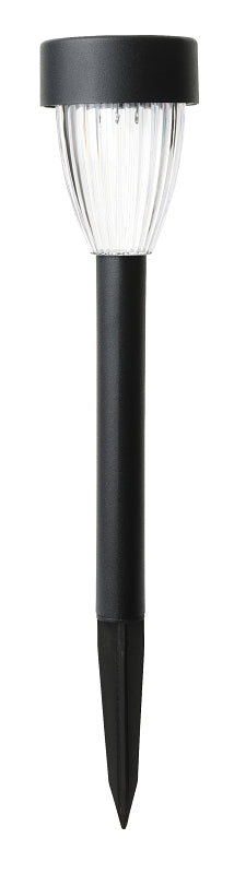 Boston Harbor Solar Stake Light, Metal/Plastic, Black