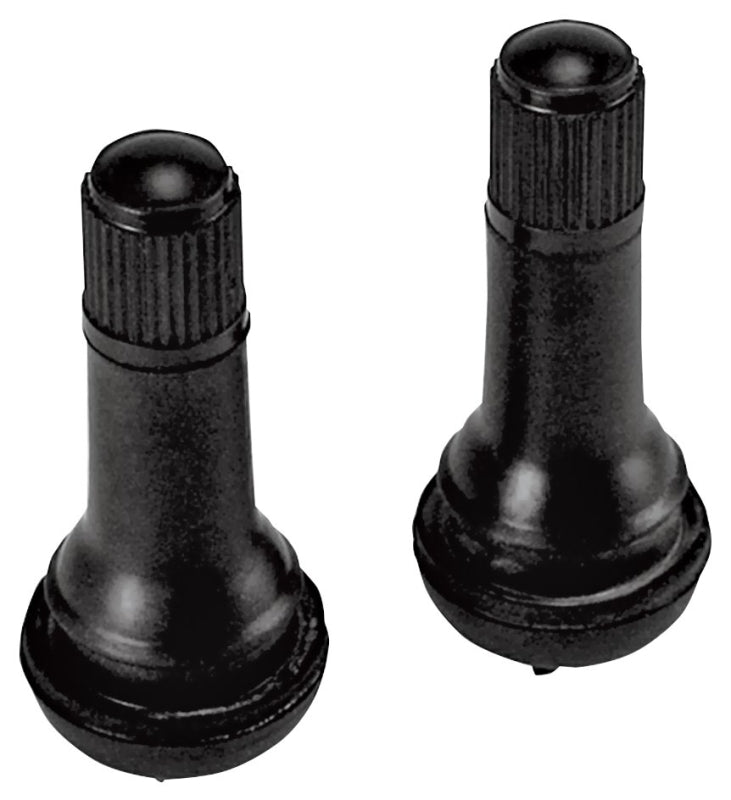Genuine Victor 22-5-14130-VF Tire Valve Stem, Rubber, Black