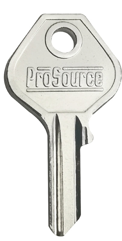 ProSource Key Blank, Brass, Nickel, For: 238-6704 20 mm Brass ProSource Padlocks