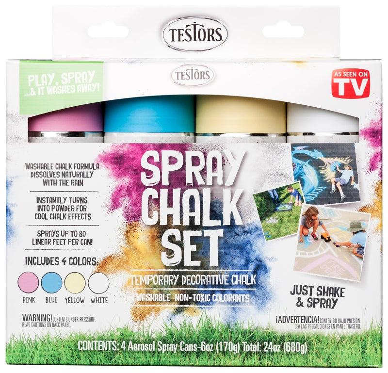 306006 SPRAY CHLK ASST COL 6OZ