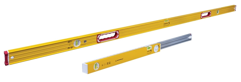 Stabila 37532 Beam Level Set, Non-Magnetic, Aluminum, Yellow