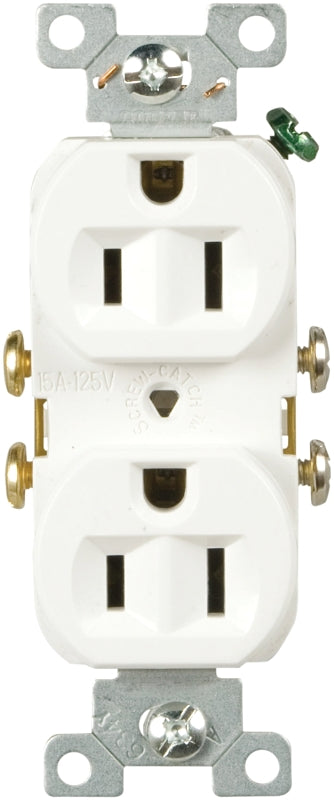 CR15W WHT COM GRD RECEPT 15A
