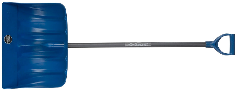 Garant GPM19SKD Snow Shovel, 19-1/2 in W Blade, Poly Blade, Steel Handle, 52-1/2 in OAL