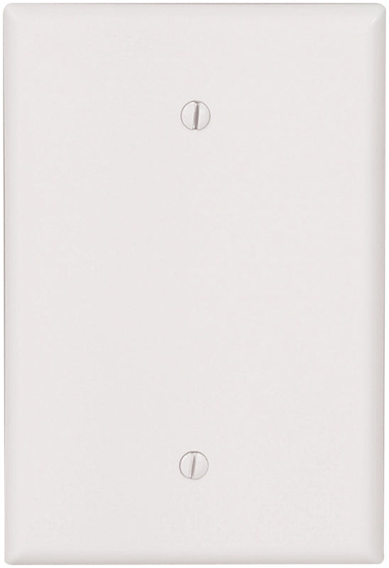 Eaton Cooper Wiring 2729W-BOX Wallplate, 4-1/2 in L, 2-3/4 in W, 0.08 in Thick, 1 -Gang, Thermoset, White